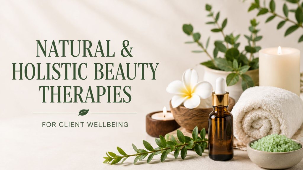 Natural & Holistic Beauty Therapies for Client Wellbeing