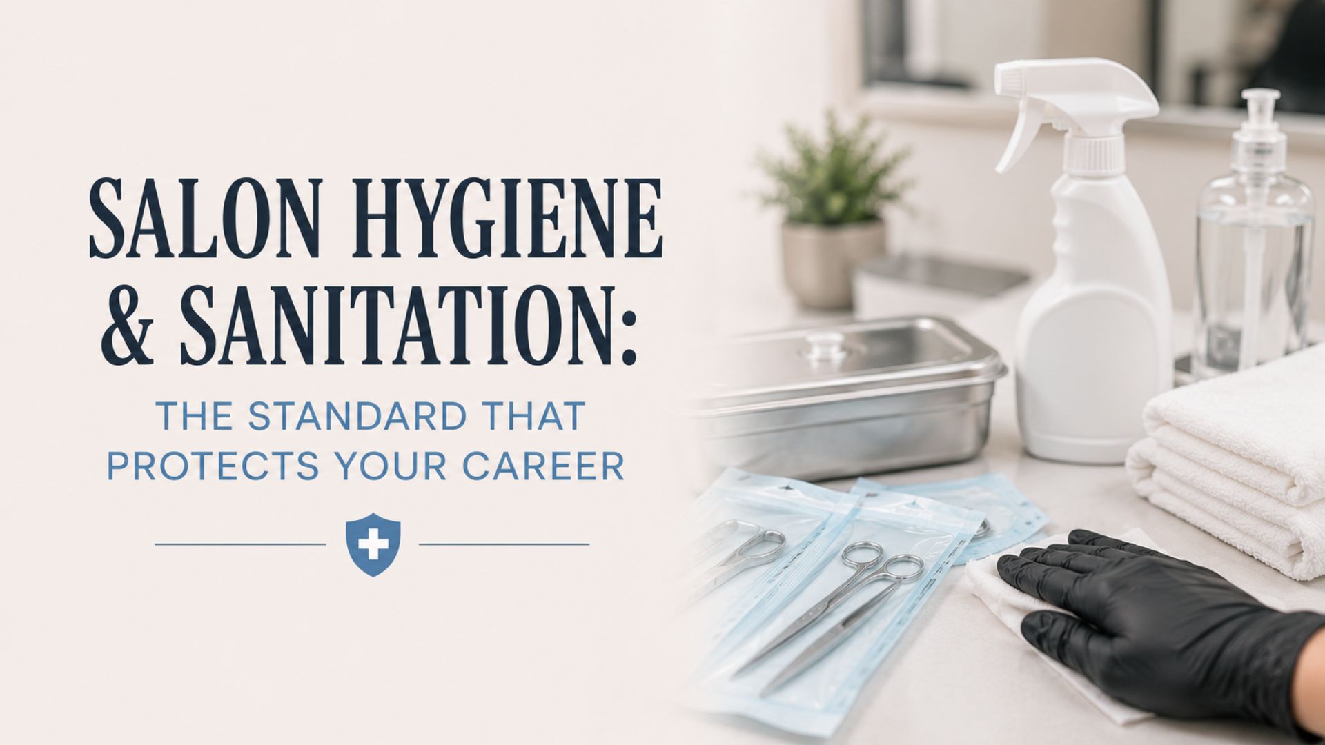 Salon Hygiene & Sanitation: The Standard That Protects Your Career