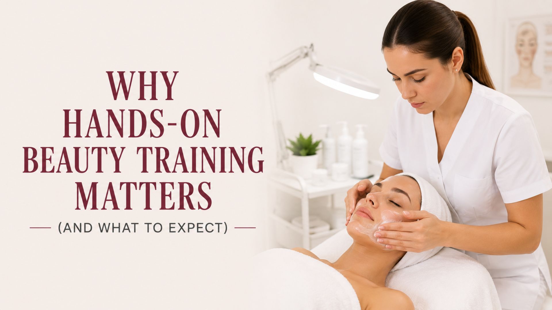 hands-on beauty training