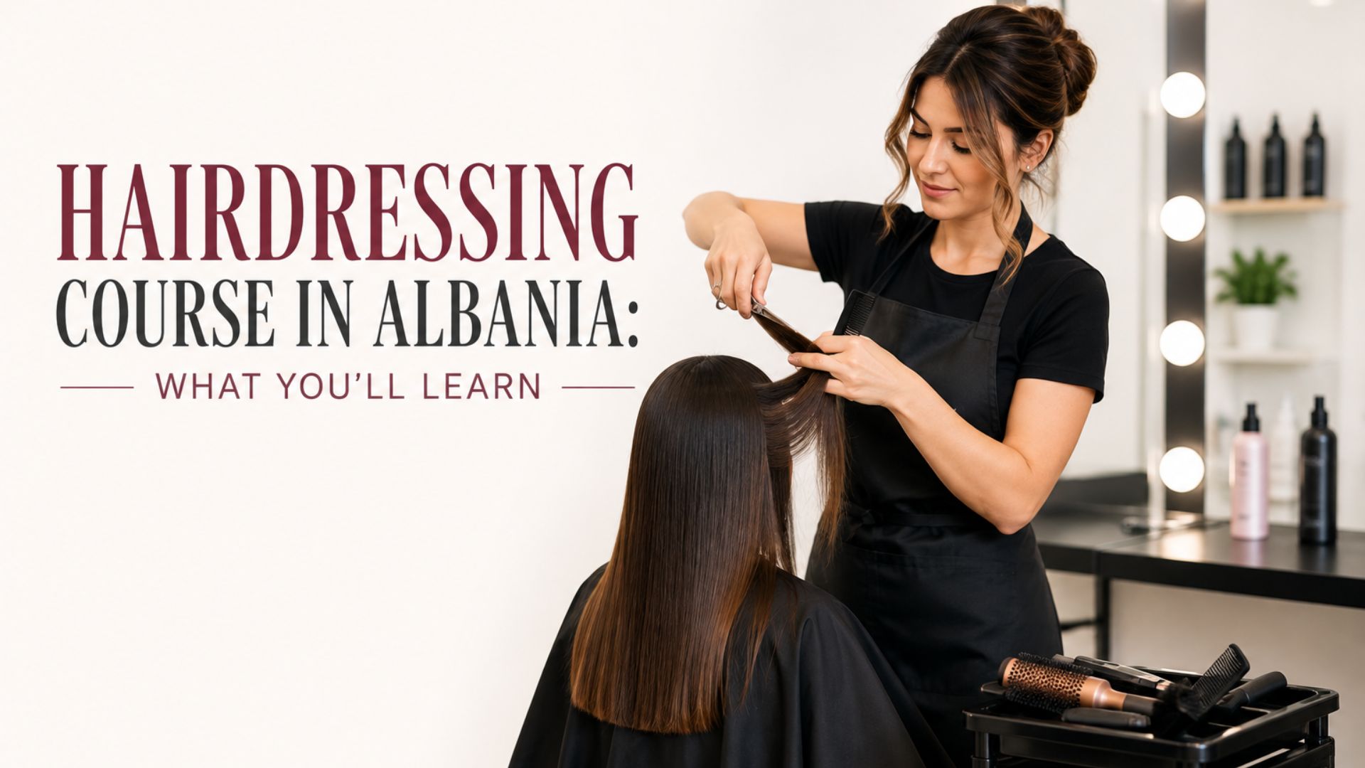 hairdressing course Albania